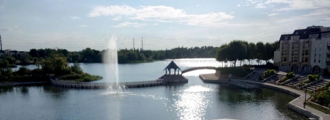 Vue Exceptionnelle Sur Le Lac Créteil Exteriér fotografie